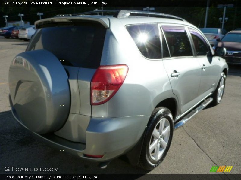 Everglade Metallic / Ash Gray 2007 Toyota RAV4 Limited