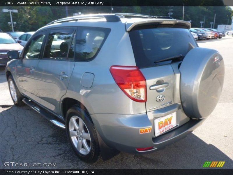 Everglade Metallic / Ash Gray 2007 Toyota RAV4 Limited