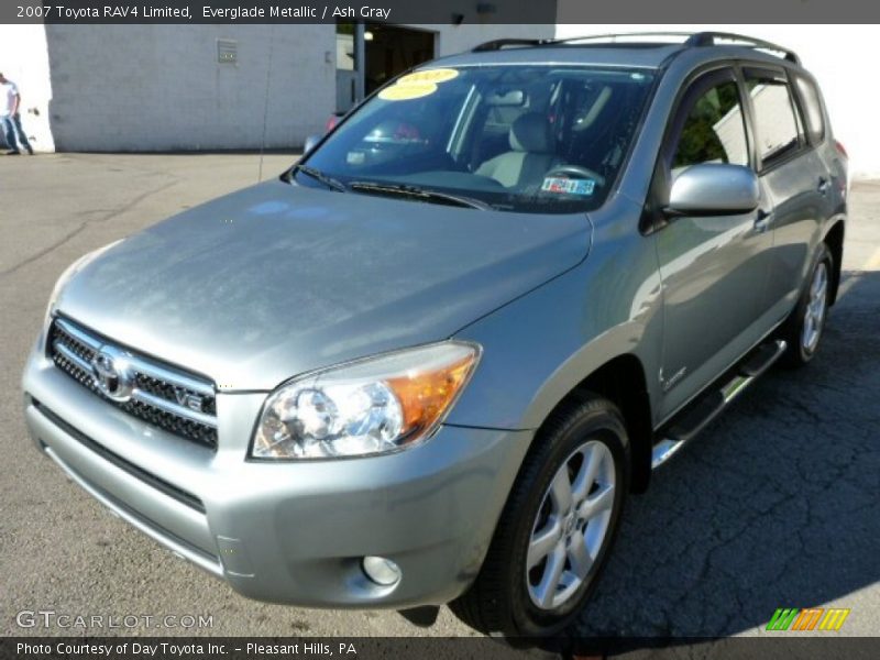 Everglade Metallic / Ash Gray 2007 Toyota RAV4 Limited