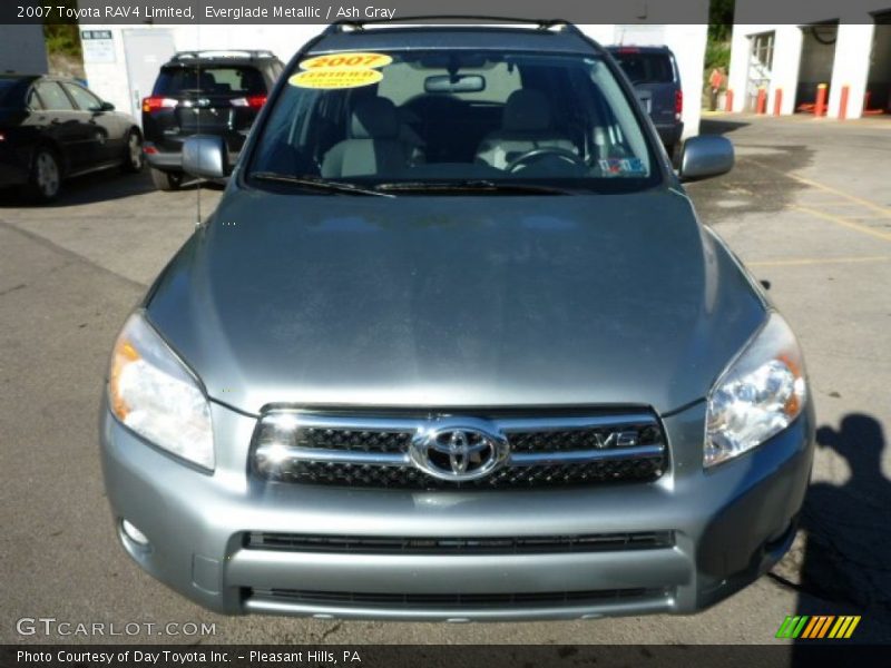 Everglade Metallic / Ash Gray 2007 Toyota RAV4 Limited