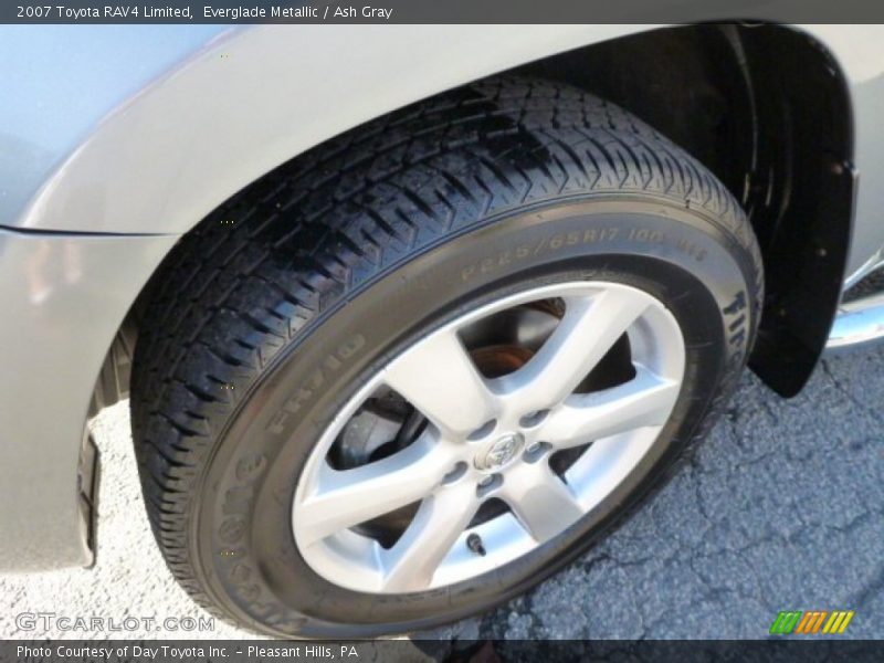 Everglade Metallic / Ash Gray 2007 Toyota RAV4 Limited