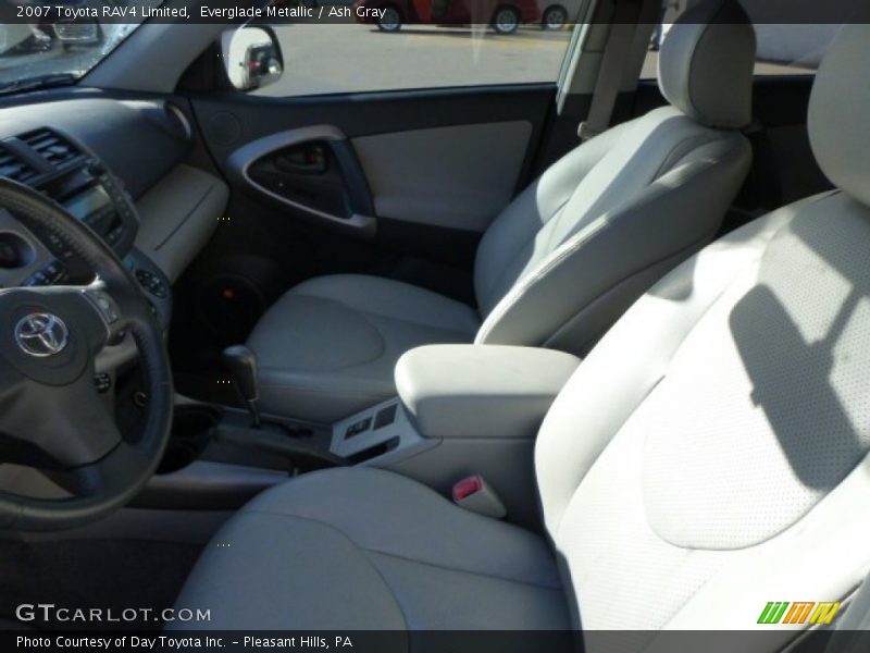 Everglade Metallic / Ash Gray 2007 Toyota RAV4 Limited