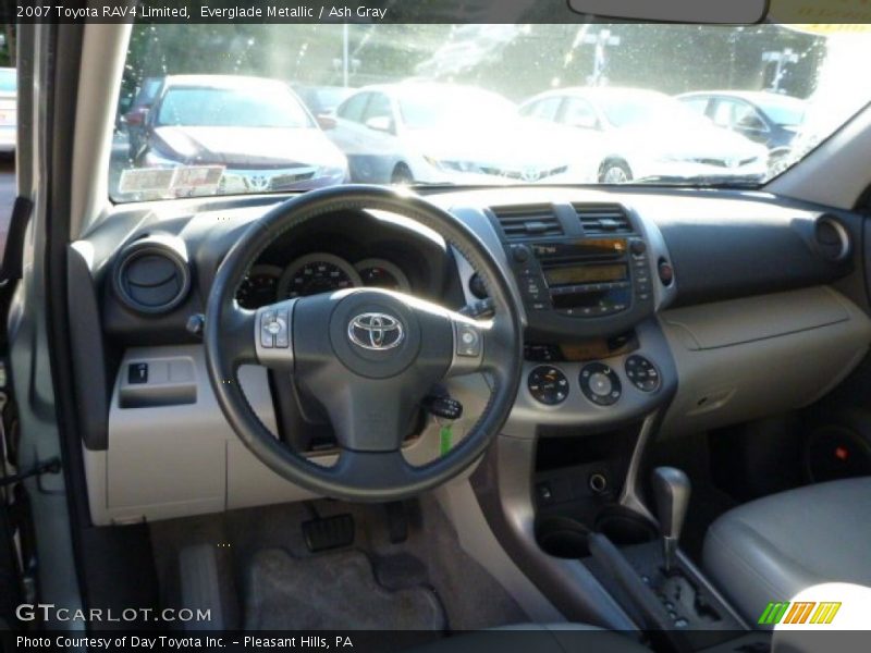Everglade Metallic / Ash Gray 2007 Toyota RAV4 Limited
