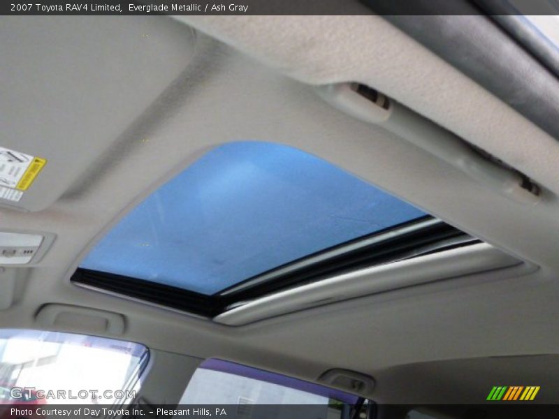 Everglade Metallic / Ash Gray 2007 Toyota RAV4 Limited