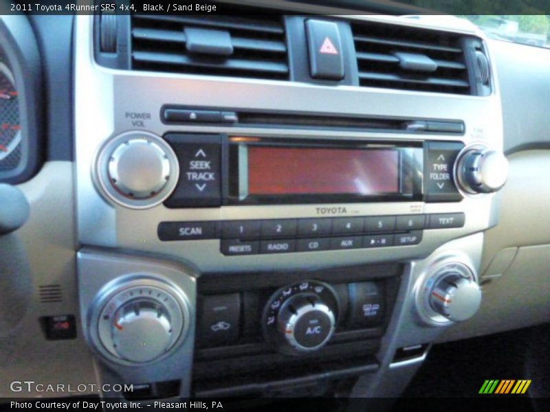 Black / Sand Beige 2011 Toyota 4Runner SR5 4x4