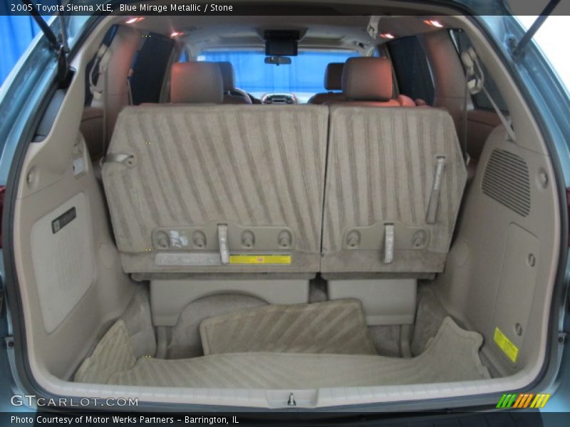 Blue Mirage Metallic / Stone 2005 Toyota Sienna XLE