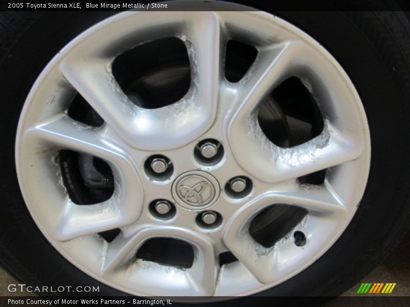 Blue Mirage Metallic / Stone 2005 Toyota Sienna XLE