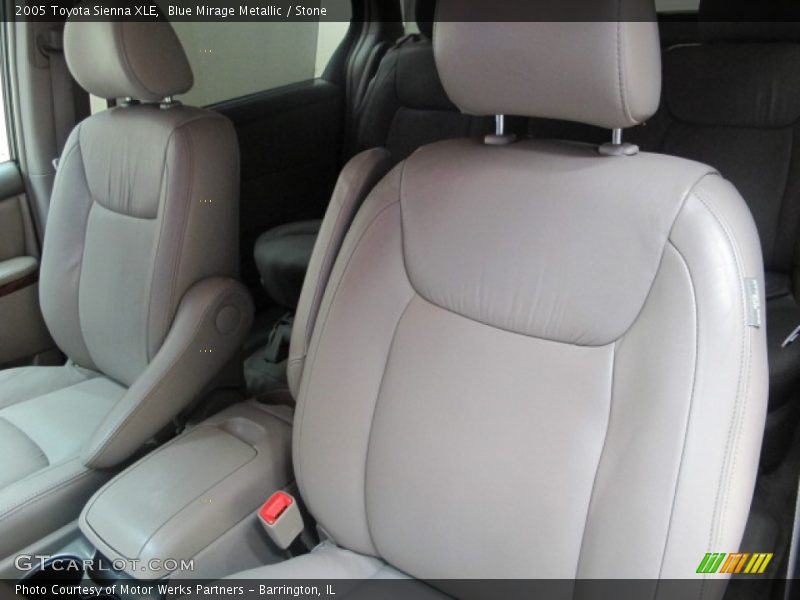 Blue Mirage Metallic / Stone 2005 Toyota Sienna XLE