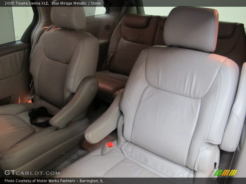 Blue Mirage Metallic / Stone 2005 Toyota Sienna XLE