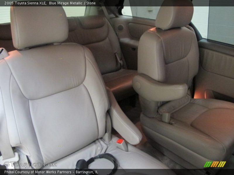 Blue Mirage Metallic / Stone 2005 Toyota Sienna XLE