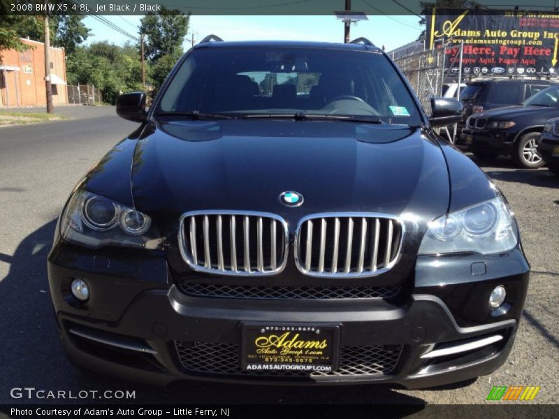 Jet Black / Black 2008 BMW X5 4.8i