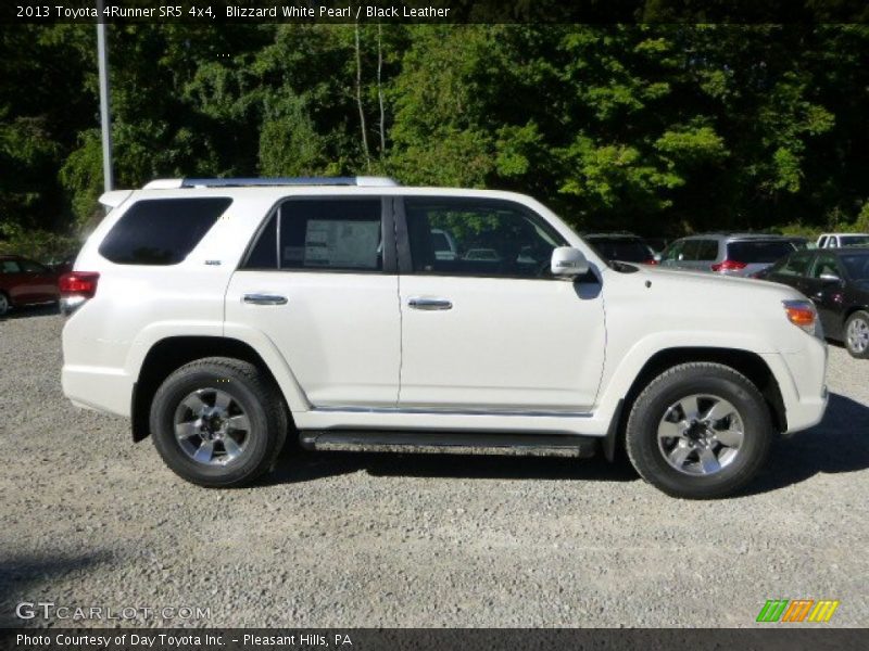 Blizzard White Pearl / Black Leather 2013 Toyota 4Runner SR5 4x4