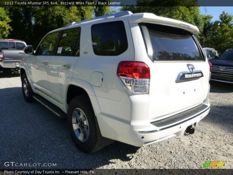 Blizzard White Pearl / Black Leather 2013 Toyota 4Runner SR5 4x4