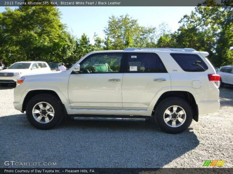 Blizzard White Pearl / Black Leather 2013 Toyota 4Runner SR5 4x4