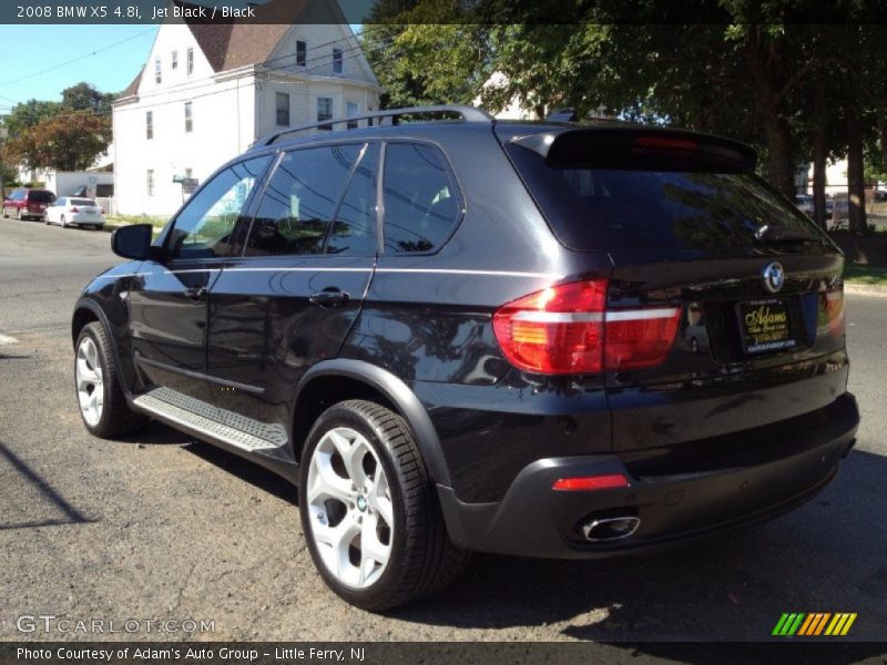 Jet Black / Black 2008 BMW X5 4.8i