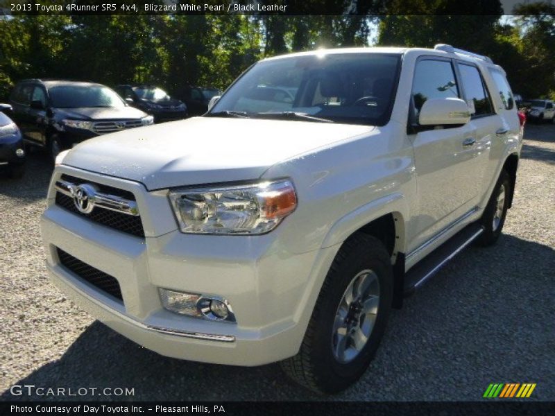 Blizzard White Pearl / Black Leather 2013 Toyota 4Runner SR5 4x4