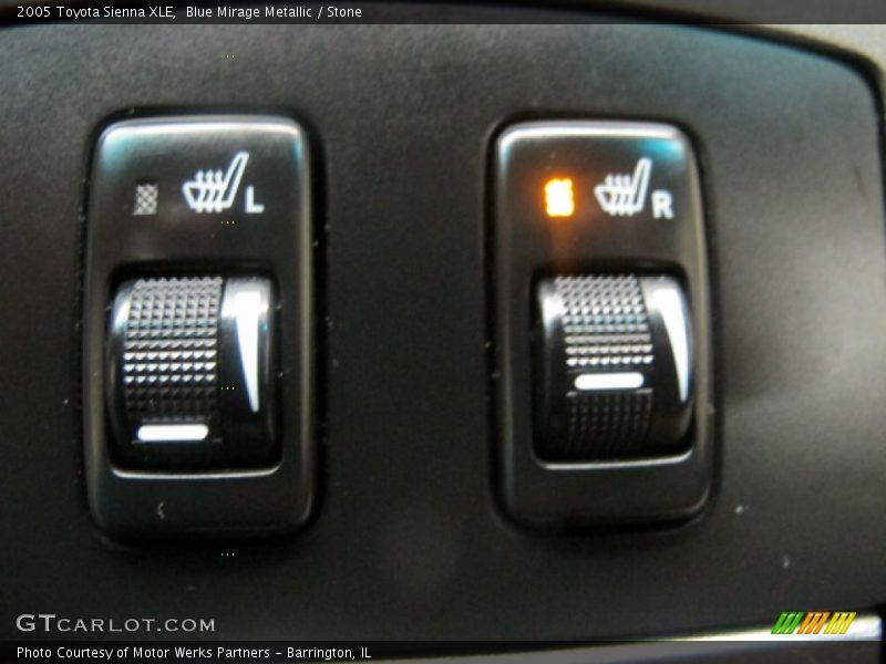 Blue Mirage Metallic / Stone 2005 Toyota Sienna XLE