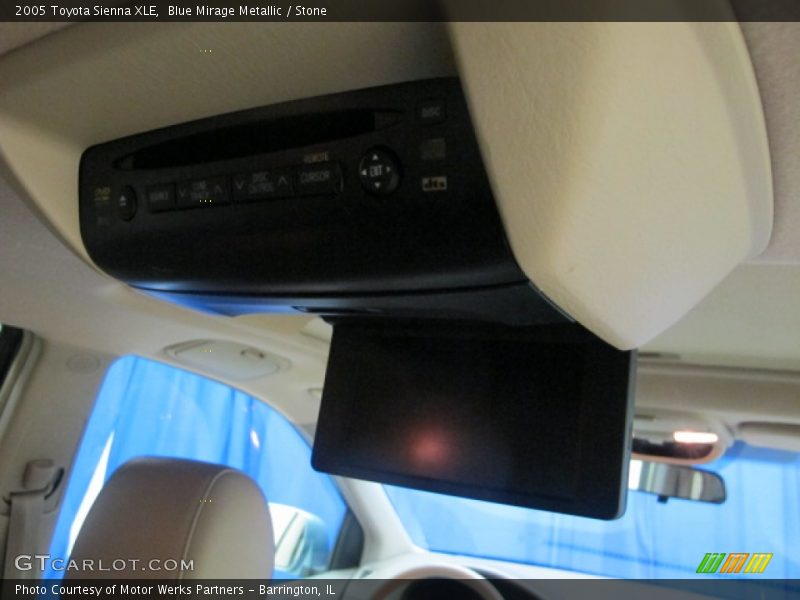 Blue Mirage Metallic / Stone 2005 Toyota Sienna XLE