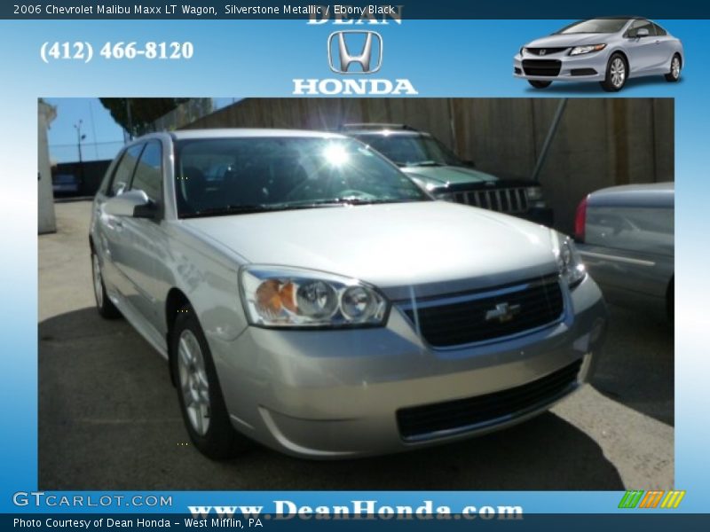 Silverstone Metallic / Ebony Black 2006 Chevrolet Malibu Maxx LT Wagon