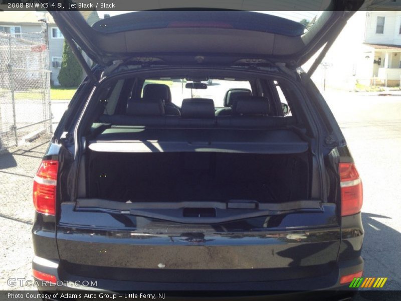 Jet Black / Black 2008 BMW X5 4.8i