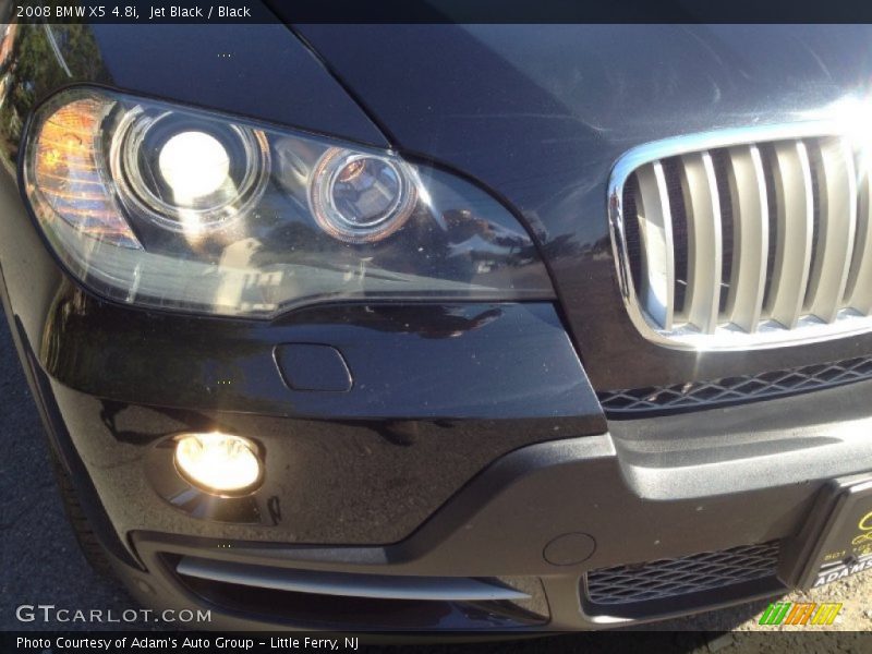 Jet Black / Black 2008 BMW X5 4.8i