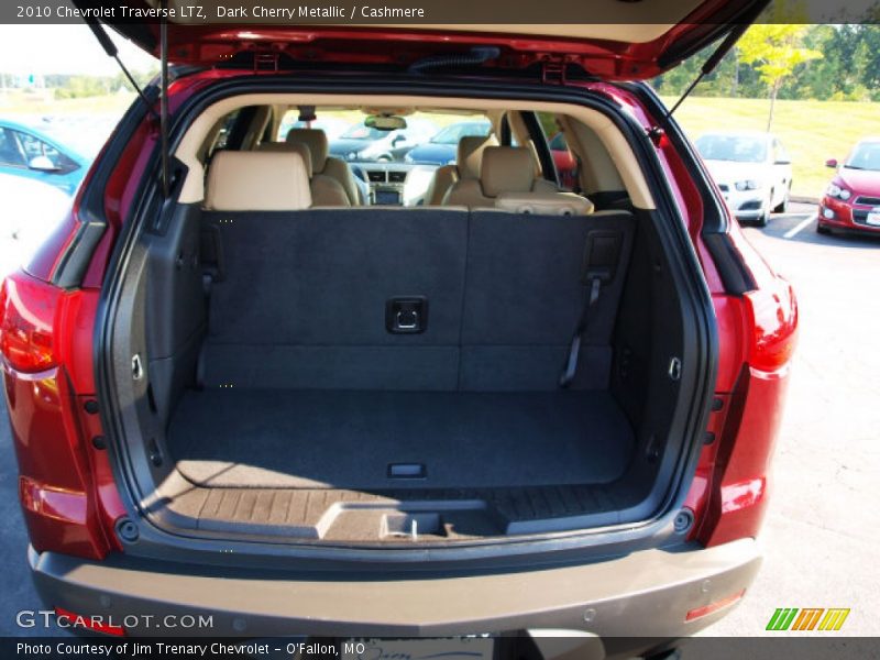 Dark Cherry Metallic / Cashmere 2010 Chevrolet Traverse LTZ
