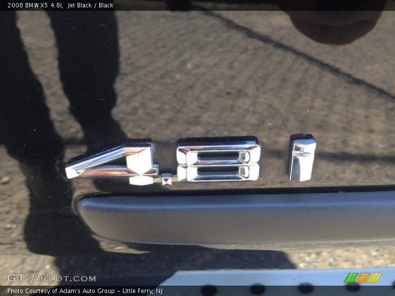 Jet Black / Black 2008 BMW X5 4.8i