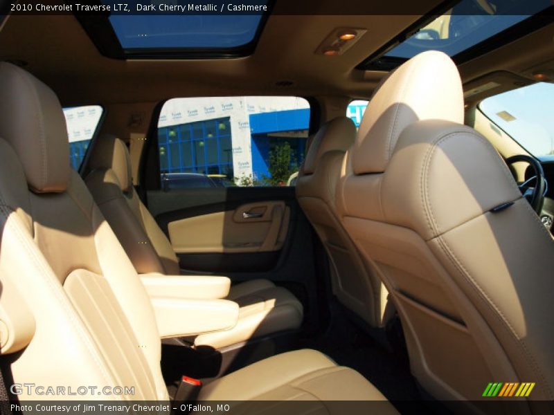 Dark Cherry Metallic / Cashmere 2010 Chevrolet Traverse LTZ