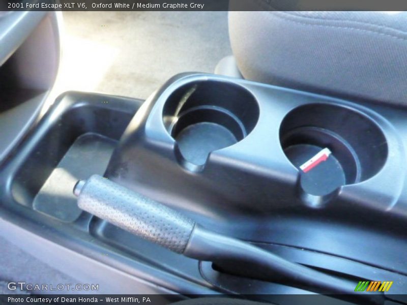 Oxford White / Medium Graphite Grey 2001 Ford Escape XLT V6