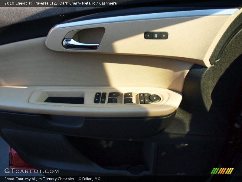 Dark Cherry Metallic / Cashmere 2010 Chevrolet Traverse LTZ