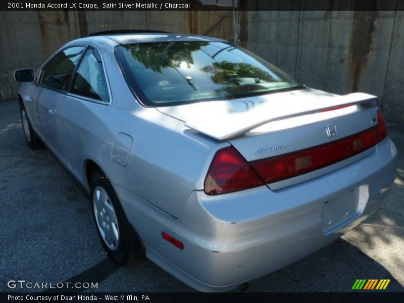 Satin Silver Metallic / Charcoal 2001 Honda Accord LX Coupe