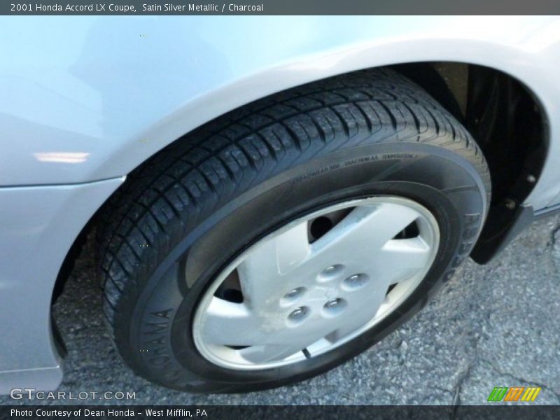 Satin Silver Metallic / Charcoal 2001 Honda Accord LX Coupe