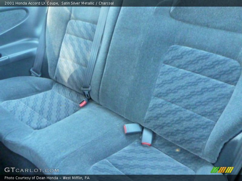 Satin Silver Metallic / Charcoal 2001 Honda Accord LX Coupe