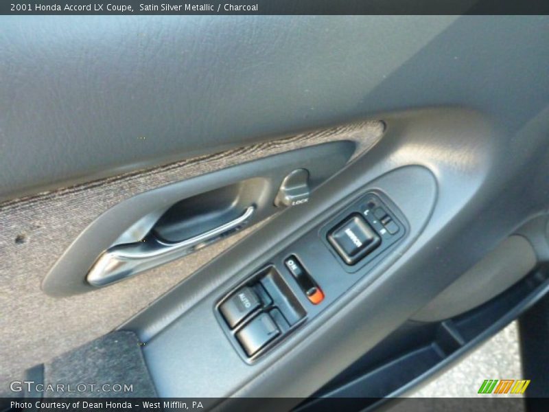 Satin Silver Metallic / Charcoal 2001 Honda Accord LX Coupe