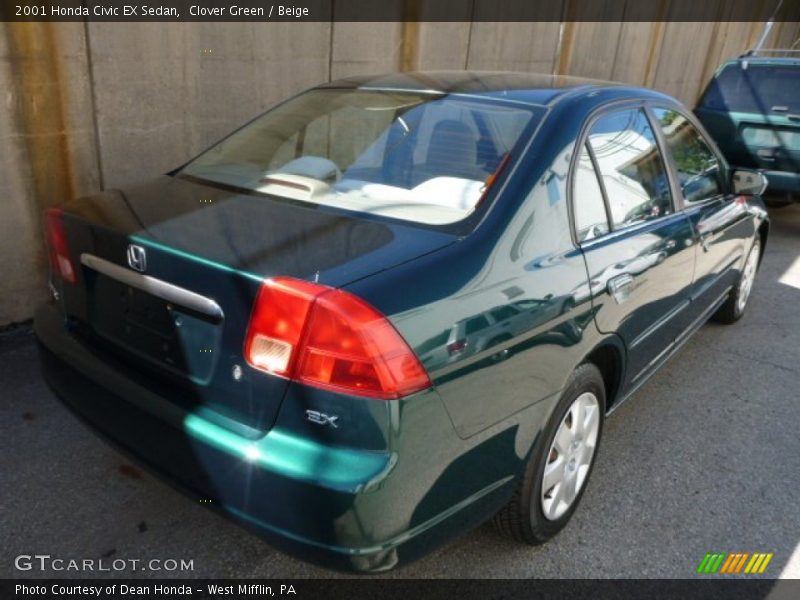  2001 Civic EX Sedan Clover Green