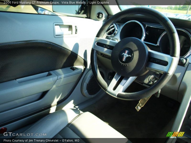 Vista Blue Metallic / Light Graphite 2006 Ford Mustang GT Premium Coupe