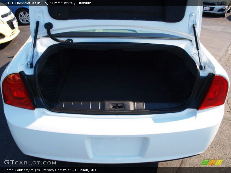 Summit White / Titanium 2011 Chevrolet Malibu LS
