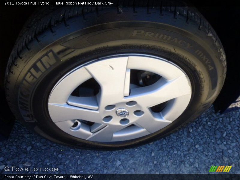 Blue Ribbon Metallic / Dark Gray 2011 Toyota Prius Hybrid II