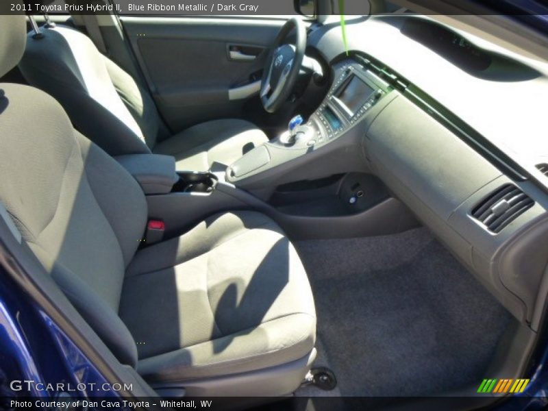 Blue Ribbon Metallic / Dark Gray 2011 Toyota Prius Hybrid II