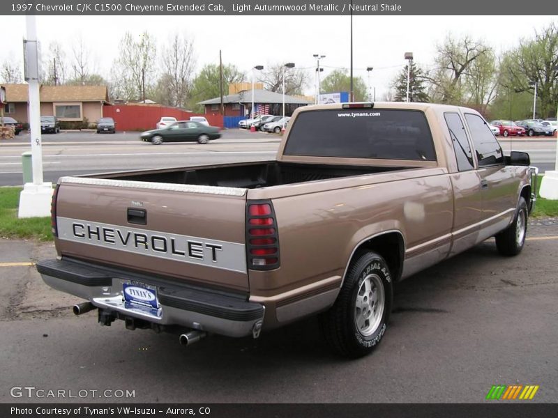Light Autumnwood Metallic / Neutral Shale 1997 Chevrolet C/K C1500 Cheyenne Extended Cab