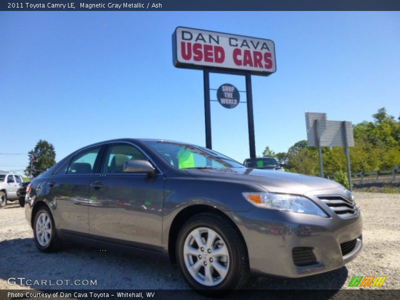Magnetic Gray Metallic / Ash 2011 Toyota Camry LE