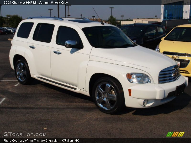 Summit White / Gray 2009 Chevrolet HHR LT