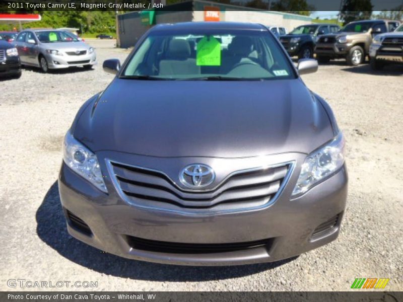 Magnetic Gray Metallic / Ash 2011 Toyota Camry LE
