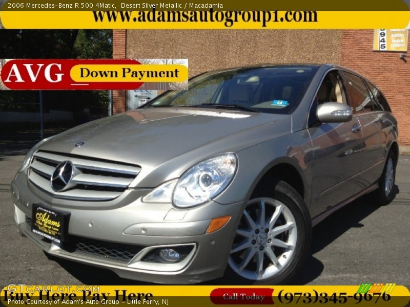 Desert Silver Metallic / Macadamia 2006 Mercedes-Benz R 500 4Matic