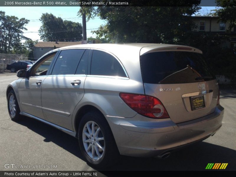 Desert Silver Metallic / Macadamia 2006 Mercedes-Benz R 500 4Matic