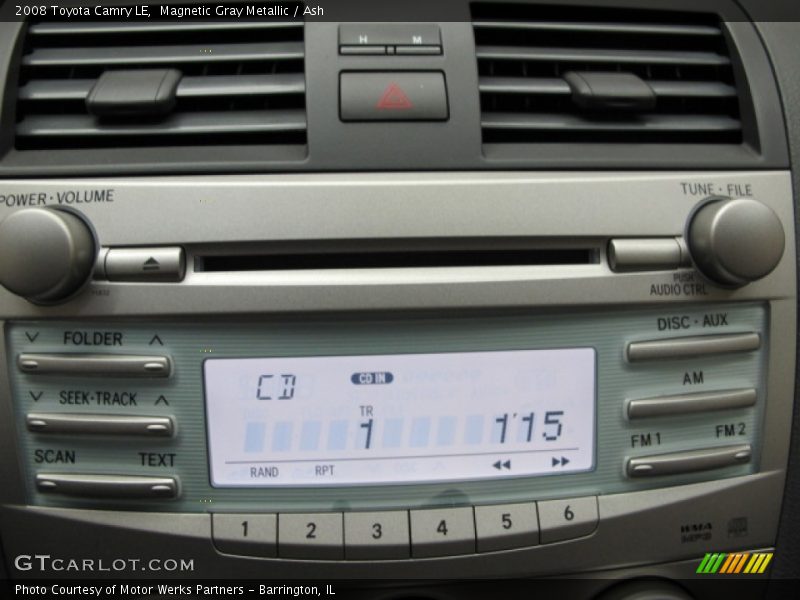 Magnetic Gray Metallic / Ash 2008 Toyota Camry LE