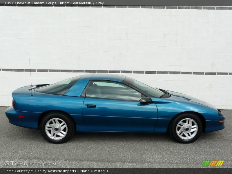 Bright Teal Metallic / Gray 1994 Chevrolet Camaro Coupe