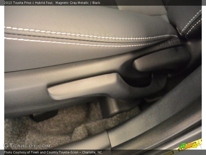 Magnetic Gray Metallic / Black 2013 Toyota Prius c Hybrid Four