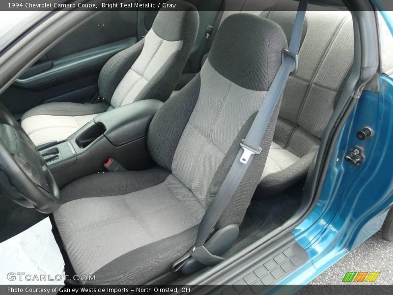 Bright Teal Metallic / Gray 1994 Chevrolet Camaro Coupe
