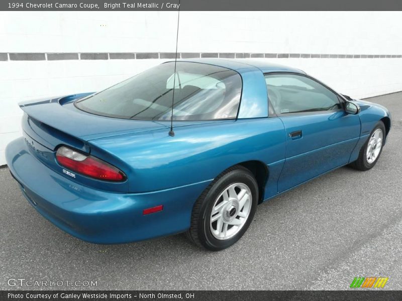 Bright Teal Metallic / Gray 1994 Chevrolet Camaro Coupe